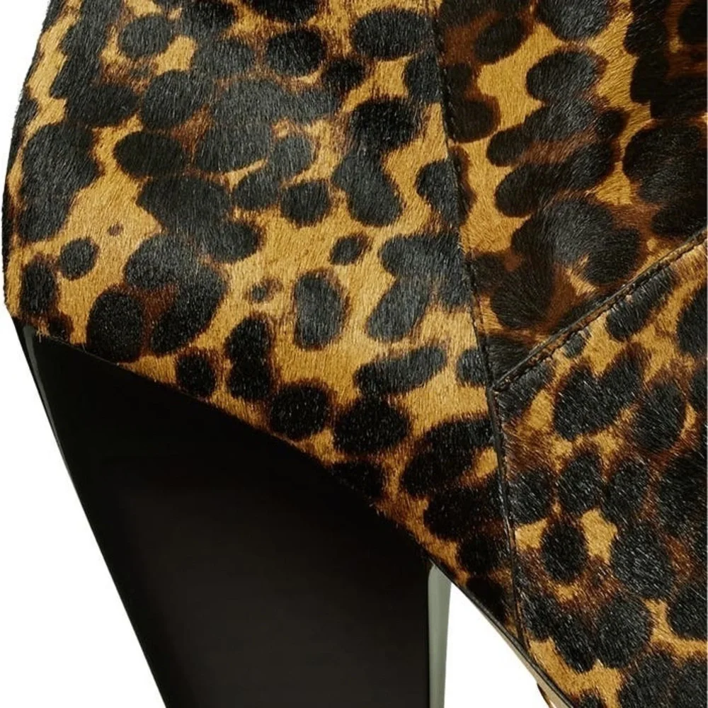 Tory Burch Leopard Print Calf Hair